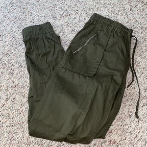 army green jogger